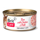 Brit Care Pate Atun Con Pollo Y Leche Para Gatos 70g