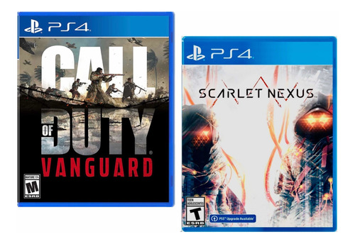 Combo Pack Call Of Duty Vanguard + Scarlet Nexus Ps4 Nuevos*