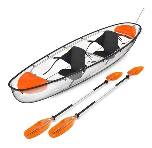 Kayak Transparente 2 Personas Con Accesorios