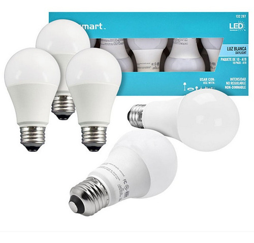 Focos Led 60watts 10pz Kit Luz Blanco Frío