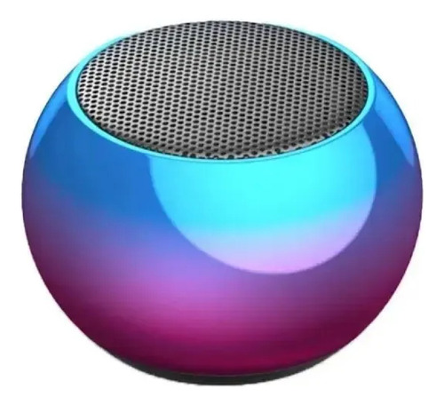 Caixinha Som Bluetooth 5 Metalica Amplificada Mini Speaker3w