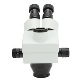 Cabezal De Microscopio Trinocular De 3,5x45x 7x90x, Zoom De