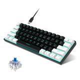 Teclado Durable Os Windows Para Mac Hxsj E Blue Switches