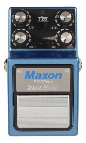 Maxon Pedal Sm9pro+ Super Metal Pro Plus - Made In Japan