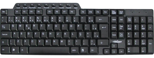 Teclado Simples Usb Multimídia Abnt 2 Bright 0132 Barato