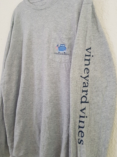 Playera Manga Larga Vineyard Vines L No Gap Tommy Bana Lacos