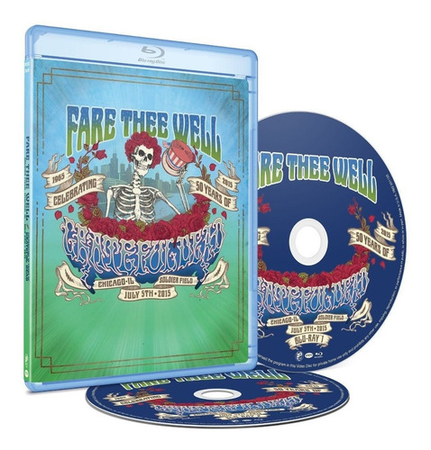 Grateful Dead Fare Thee Well Sold Importado Bluray X 2 Nuevo