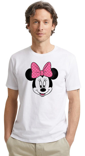 Remera Minnie Mouse - Algodón - Unisex - Diseño Estampado B