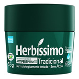 Desodorante Antiperspirante Herbissimo Creme Tradicional 55g