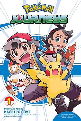 Libro Pokemon Journeys Vol 1 De Gomi Machito  Viz Media