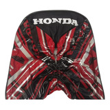 Funda Asiento Honda Dax 70 3m004-negro/rojo-bmmotopartes 