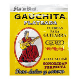 Encordado Guitarra Criolla Clasica Gauchita Plateada G2537