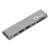 Hub Usb C Siig | Usb 3.1, Hdmi, Sd/microsd | Gris | Macbook