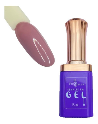 Esmalte Em Gel Uv Piu Bella Lilas Pb 011