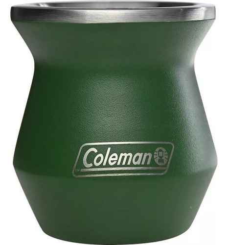 Mate Verde Acero Inoxidable Termico Coleman 220ml Doble Capa