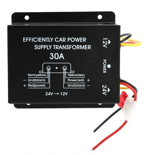 Convertidor De Fuente De Alimentación De 24v A 12v