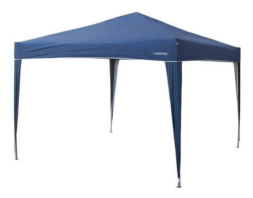 Tenda Praia Gazebo 3x3 Azul Ntk Barraca Camping C/sacola