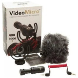 Microfone Profissional Rode Videomicro Canon, Nikon E Sony