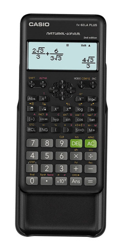 Calculadora Cientifica Casio Fx-82la Plus 252 Funciones Con 