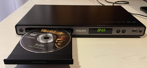 Dvd Player Philips Dvp3520 C/controle Rem - Leitor Oscila