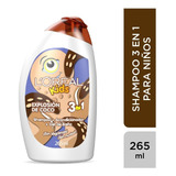 Shampoo L'oréal Paris 3 En 1 Coco Kids 265 Ml