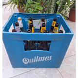 Cajones De Cerveza Quilmes Con 12 Botellas Retornables De 1l