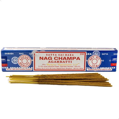 Incenso Indiano Massala Nag Champa Satya 1cxd15gr | MercadoLivre