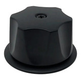 Juego De Manerales Con Chapeton Acero Inox. Negro Mate Meer