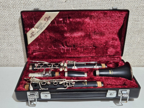 Clarinete Yamaha Ycl 451 Ébano/ Prata Japão Usado  Ref 349