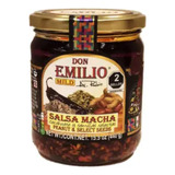 Salsa Macha Don Emilio Cacahuate Y Semillas Selectas 440 G