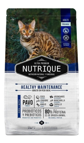 Nutrique Young Adult Cat Healthy Maint. X 7.5 Kg