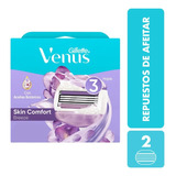 Repuestos De Afeitar Gillette Venus Skin Comfort Breeze X2 U