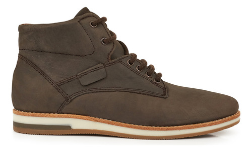 Borcego Hombre Cuero Briganti Bota Zapato Goma - Hcbo00941