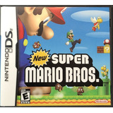 New Super Mario Bros Ds Nintendo Fisico Clasico De Aventura