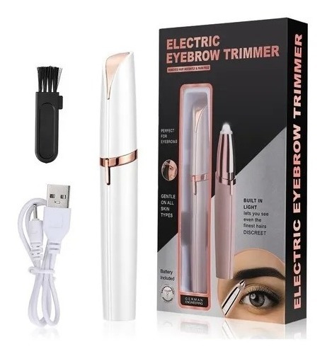 Depiladora De Cejas Perfiladora Recargable Usb Maquina 