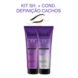 Shampoo + Condicionador Match Respeito Aos Cachos Definidos