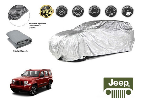 Forro Cubreauto Afelpada Premium Jeep Liberty 3.7l 2008