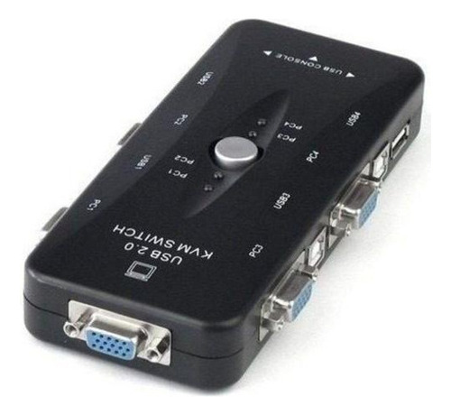 Switch Kvm Usb 4 Portas Vga Kvm41ua Usb 2.0