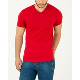 Camisetas Unisex Cuello En V En Colores-algodón 180 Gramos 