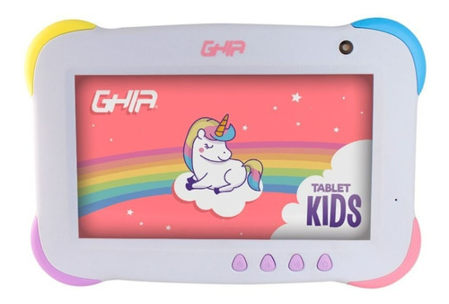 Tablet Ghia Para Niños Kids 7 1gb 16gb Quad Core Color Unicornio
