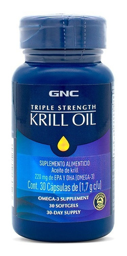 Gnc  Triple Strength Krill Oil