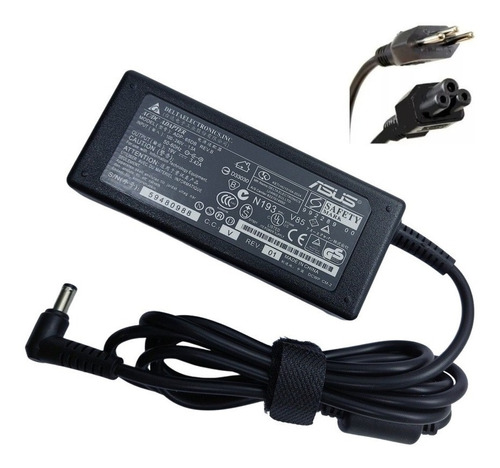 Fonte Para Asus 19v 3,42a Do Notebook X450c X550 S400ca