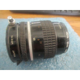 Nikon Ai Micro Nikkor.  55mm 1:2.8 Lens With Hoya 52mm U Tty