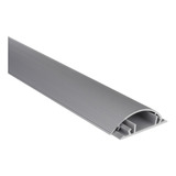 Canaleta De Aluminio Para Piso Cubre Cables Long=1mt 370-600