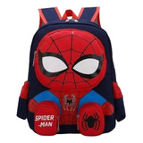 Mochila Escolar Infantil Barata De Superhéroes De Spider-man