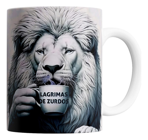 Taza De Ceramica - Lagrimas De Zurdo Leon