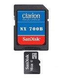 Atualização Multimídia Clarion Nx700b + Cartao 8g 2019