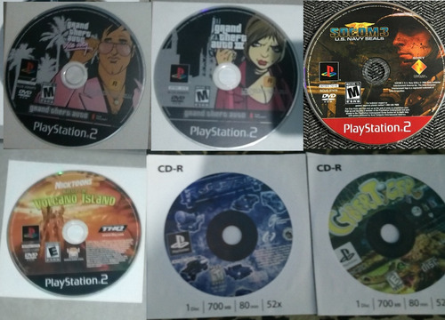 Lote De Juegos Playstation 2  Y Play 1