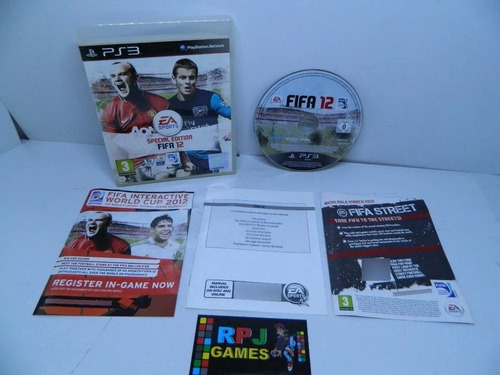 Fifa Soccer 12 Original Fisico Midia Ps3 - Loja Fisica Rj.