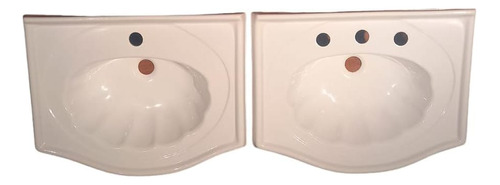 Pileta Curva Tipo Ostra Vanitori Baño Línea Premium 50 Cm